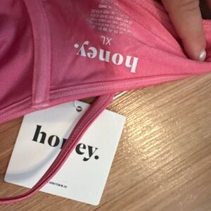 Honey swim terry cloth top!